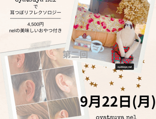 ネルにて、第二回耳つぼリフレクソロジーが開催されます